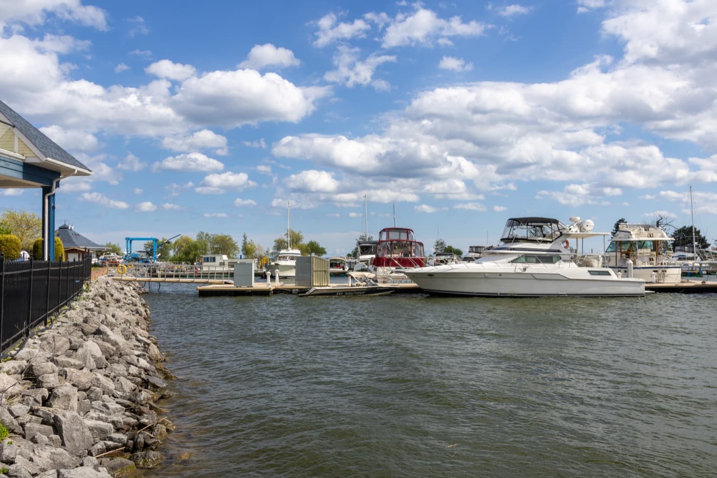 Frenchman's Bay Marina on the Pickering, Ontario waterfront